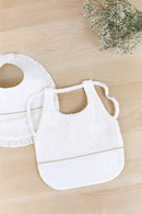 Bavoir - Délicatesse T2 nacre