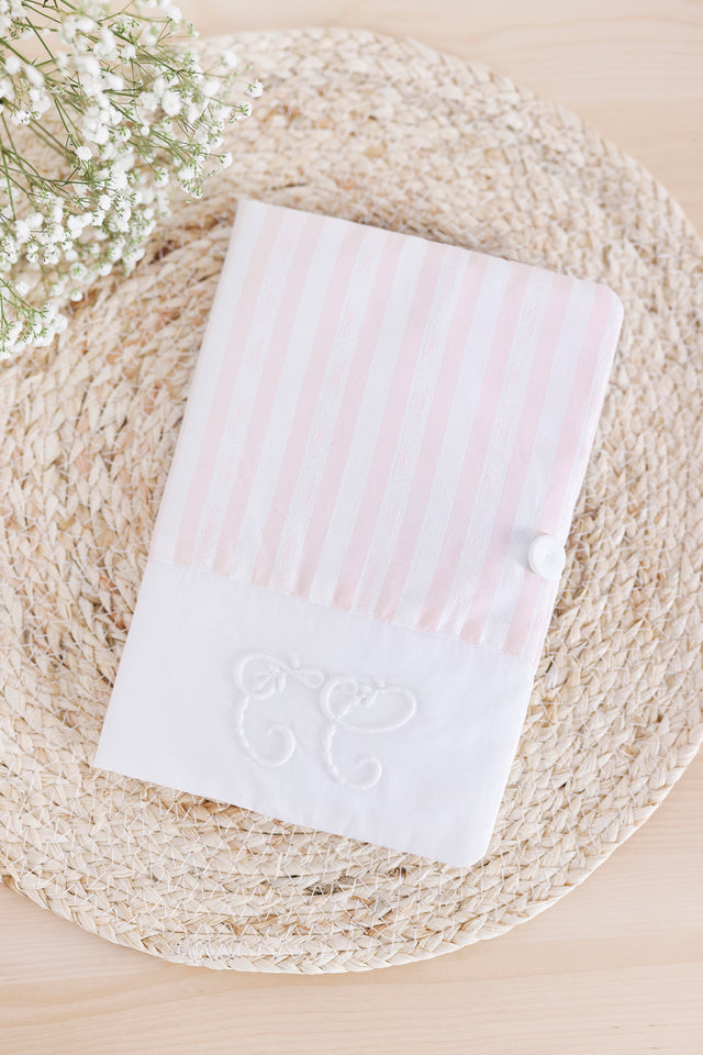Housse de carnet de santé - Garda rose pâle - Image principale