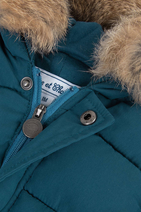 Pilote - Bleu glace détails tricolores - Image principale