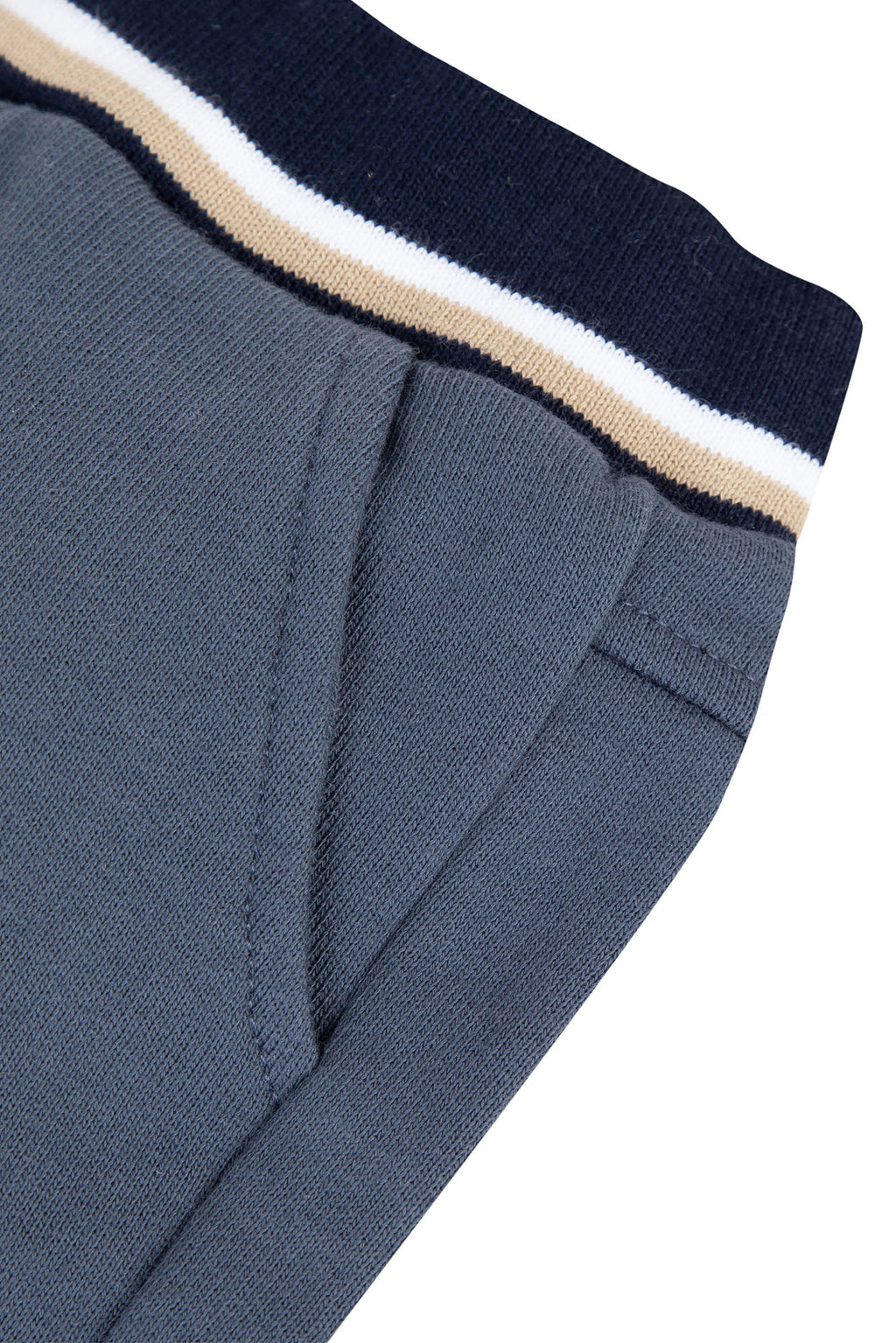 Pantalon - Molleton bleu marin