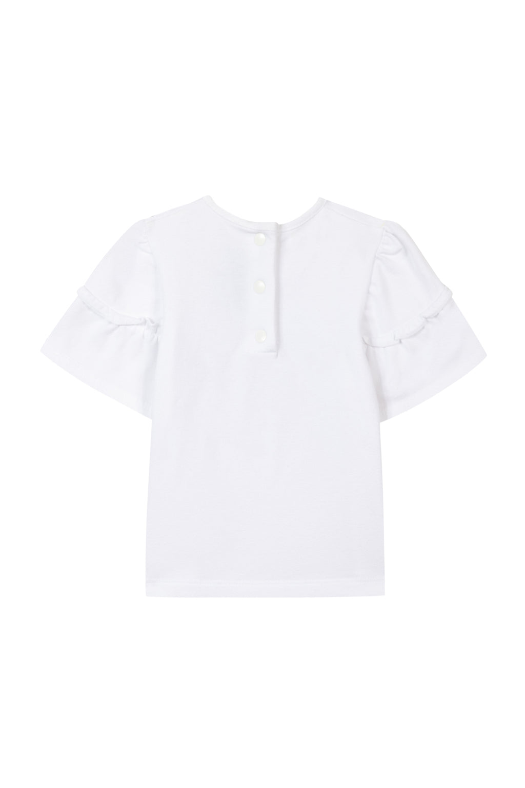 T-shirt - Blanc  illustration bucolique