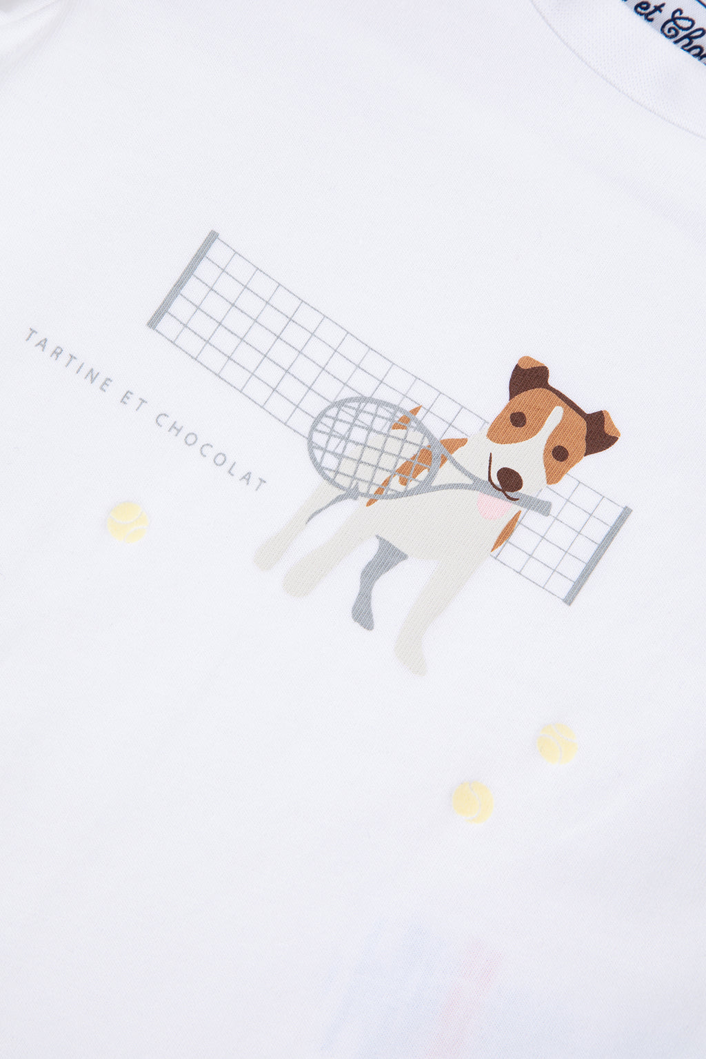 T-shirt -  Graphite illustration chien