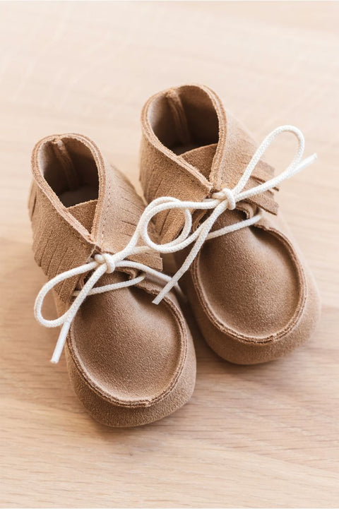 Chaussons personnalisés - Beige - Image principale