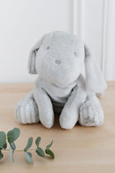 Lucien le chien - gris 35 cm