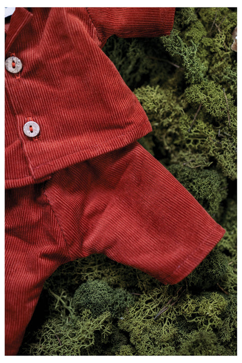 Pajamas - Red Minikane X Tartine et Chocolat - Image principale