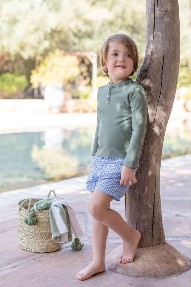 T-Shirt - Anti uv kaki Canopea x Tartine et Chocolat - Image principale