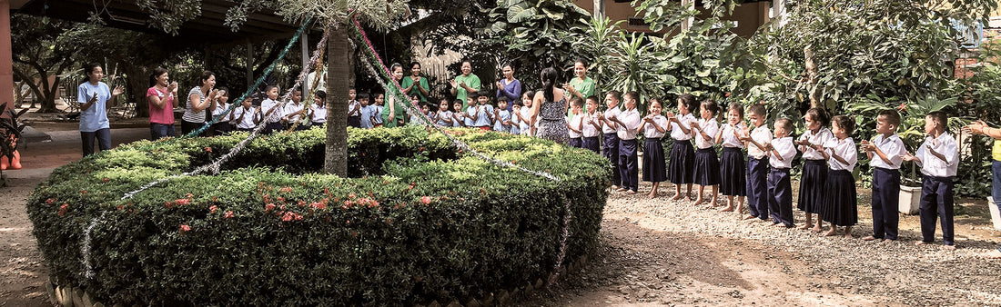 Enfants bénéficiaires de la Fondation Zannier