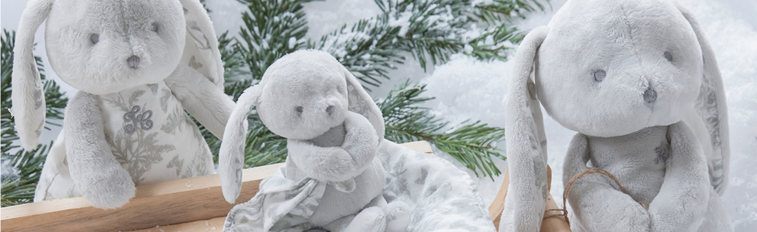 Les peluches et doudous Augustin le Lapin
