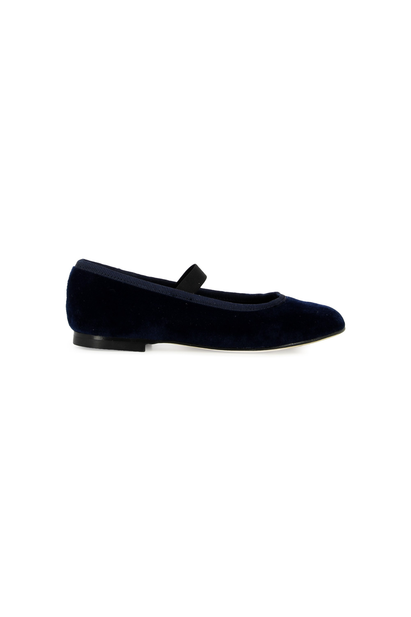 Ballerina - Blitz Samt Marineblau