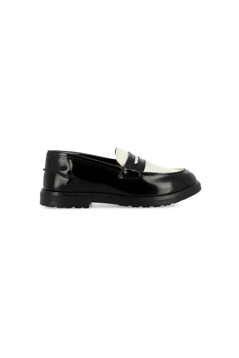 Moccasins - Black patent leather - Image principale