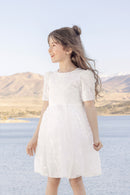 Robe - Blanc sequin cérémonie