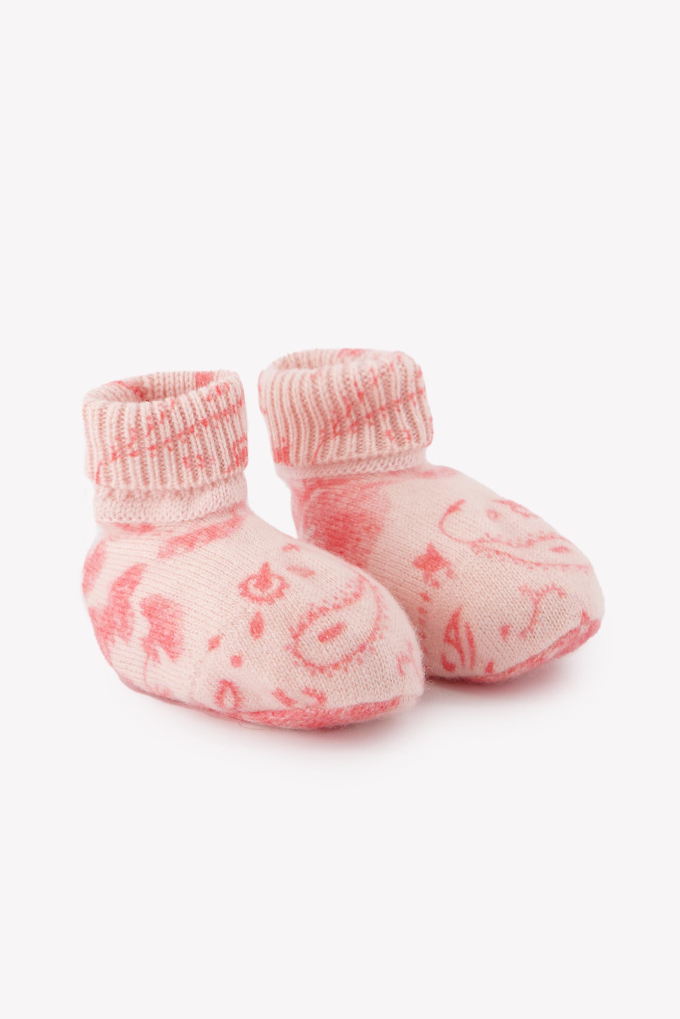 Pantoufles Rose Et Chocolat Chaussure Chaussons Rose Et Chocolat 6M