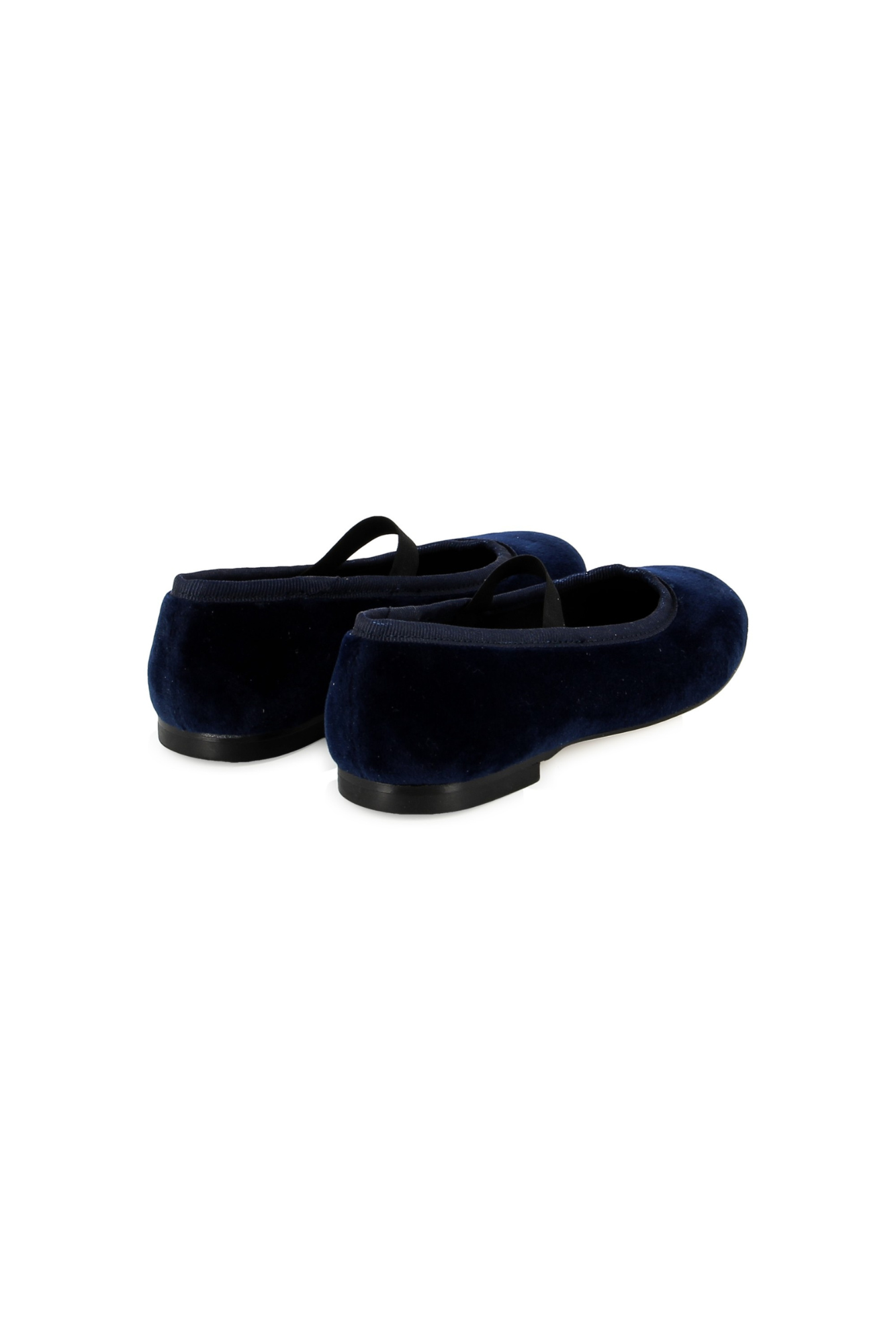 Ballerina - Blitz Samt Marineblau