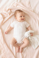 Body - Manches courtes coton maille pointelle
