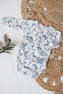 Body - Inspirierender Druck toile de jouy Blau