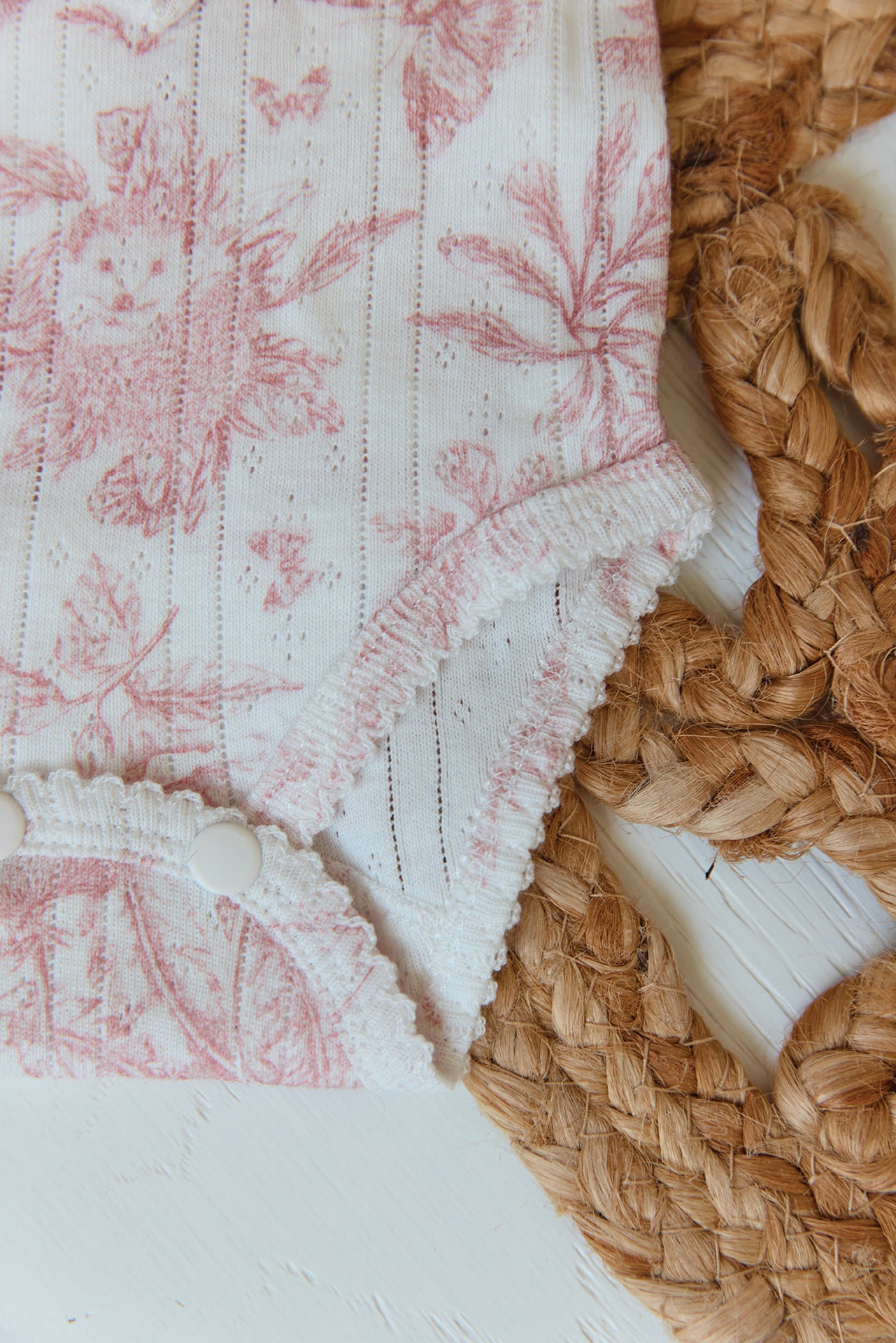 Body - Inspirierender Druck toile de jouy Rosa