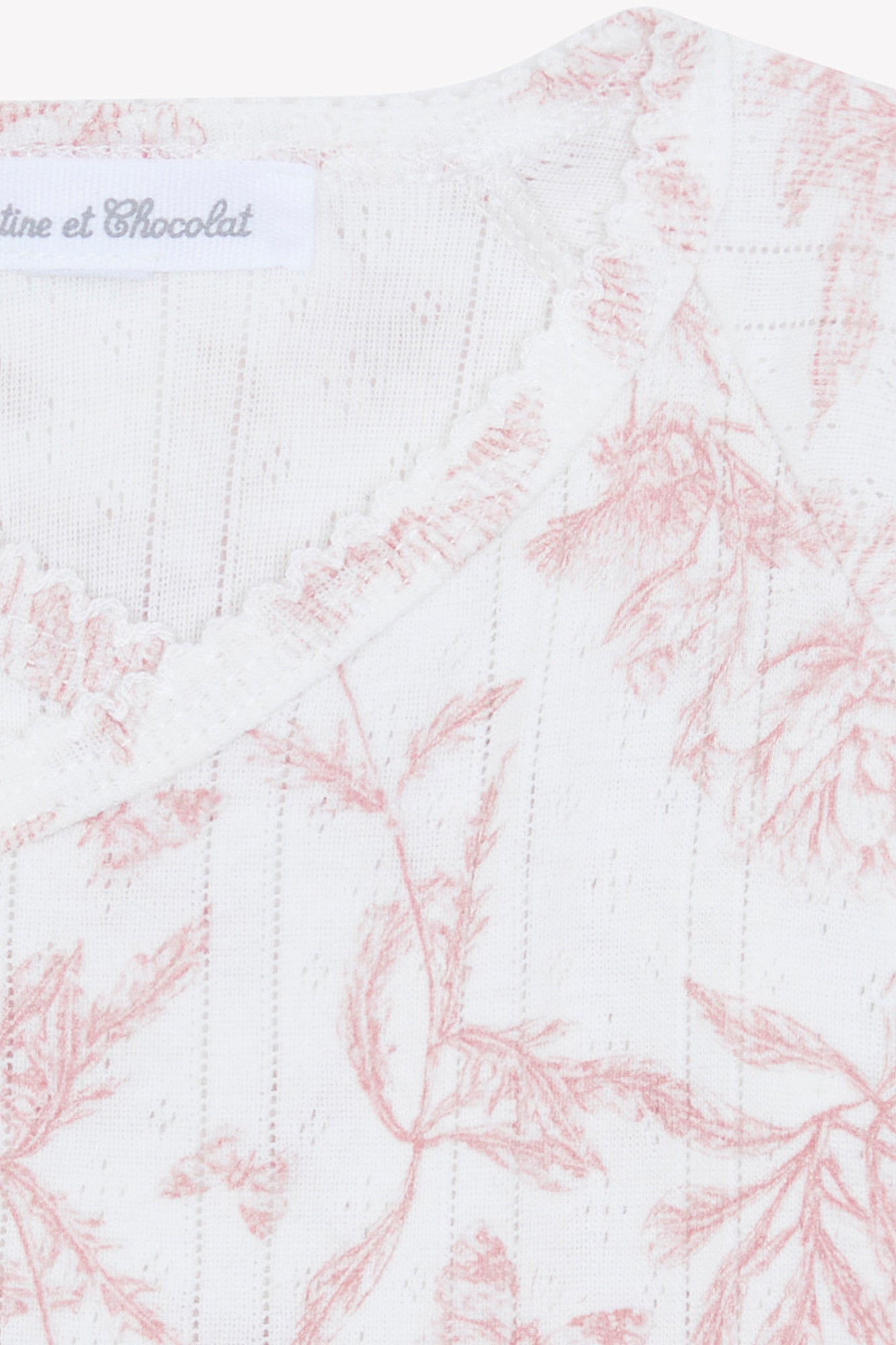 Body - Inspirierender Druck toile de jouy Rosa