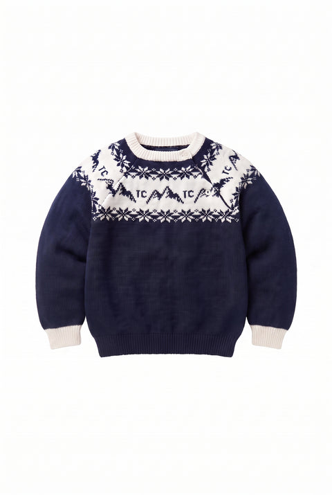 Pull - Marine laine Pyrenex x Tartine et Chocolat - Image principale