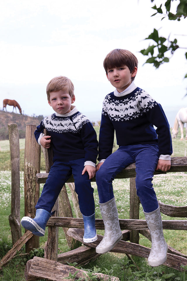 Pull - Marine laine Pyrenex x Tartine et Chocolat - Image principale