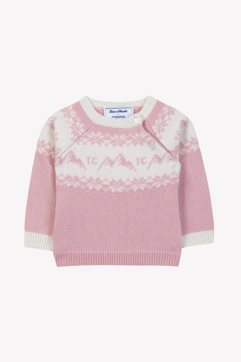 Pullover - Rosa Wolle Pyrenex Tartine et Chocolat - Image principale
