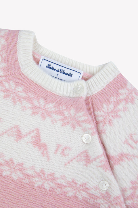 Pullover - Rosa Wolle Pyrenex Tartine et Chocolat - Image principale