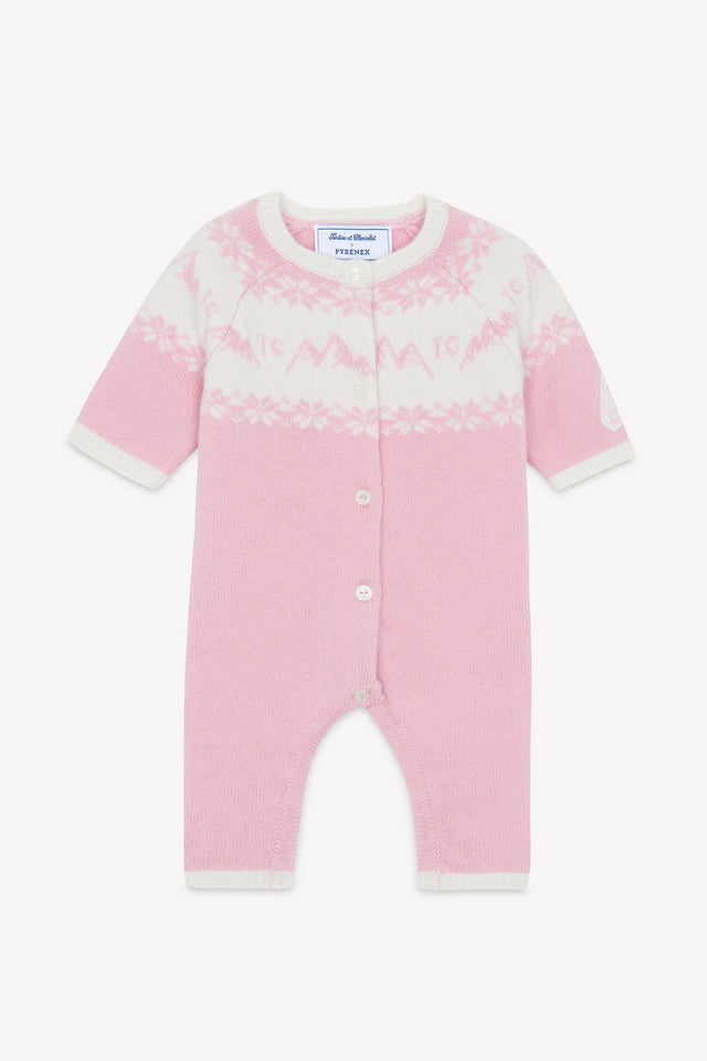 Combinaison - Rose laine Pyrenex x Tartine et Chocolat - Image principale