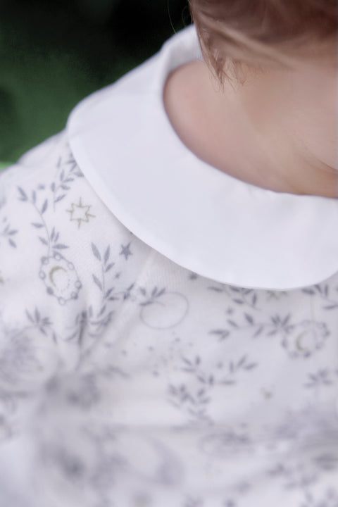 Pyjama - Imprimé rêve étoilé col claudine - Image principale