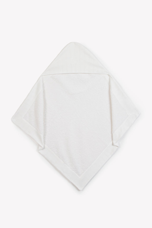 Cape - Ecru coton maille pointelle - Image principale