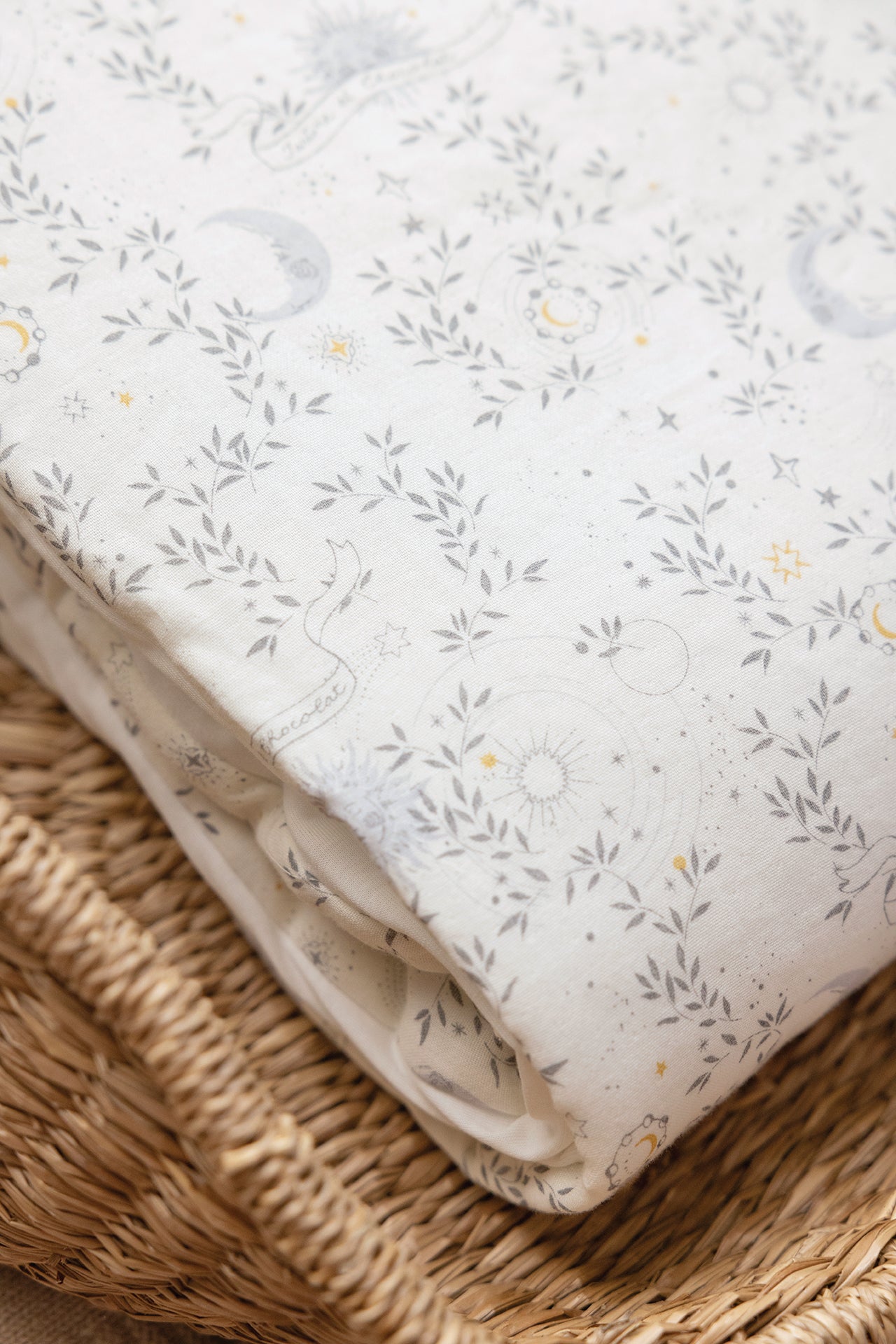 Plaid réversible - Imprimé rêve étoilé