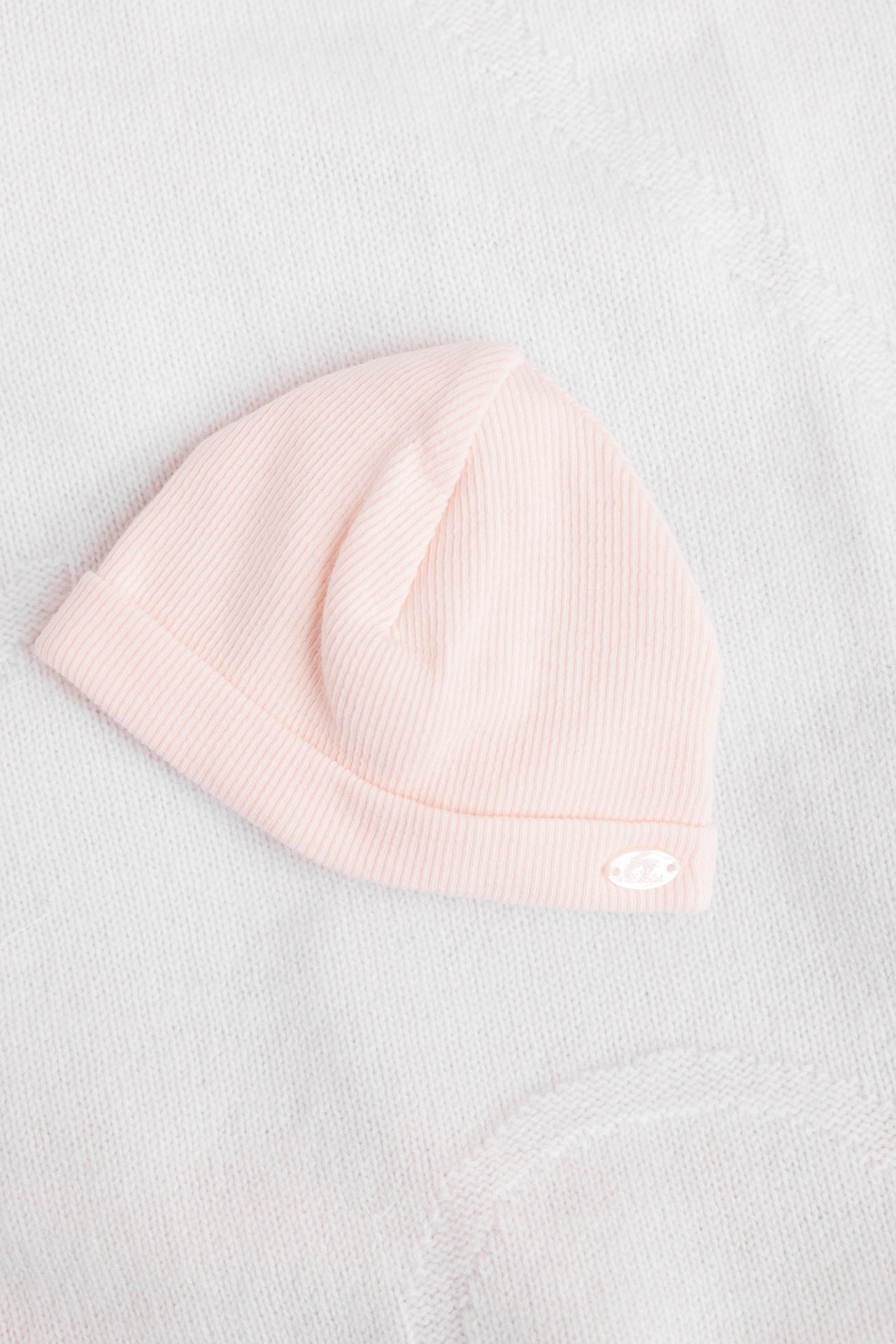 Bonnet - Rose pâle Coton