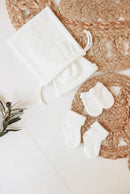 Coffret accessoires - Coton maille pointelle