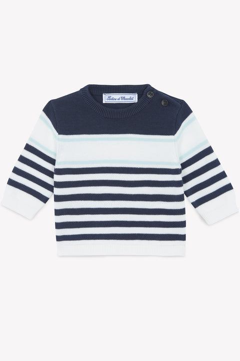 Maglia - Blu navy marinaio - Image principale