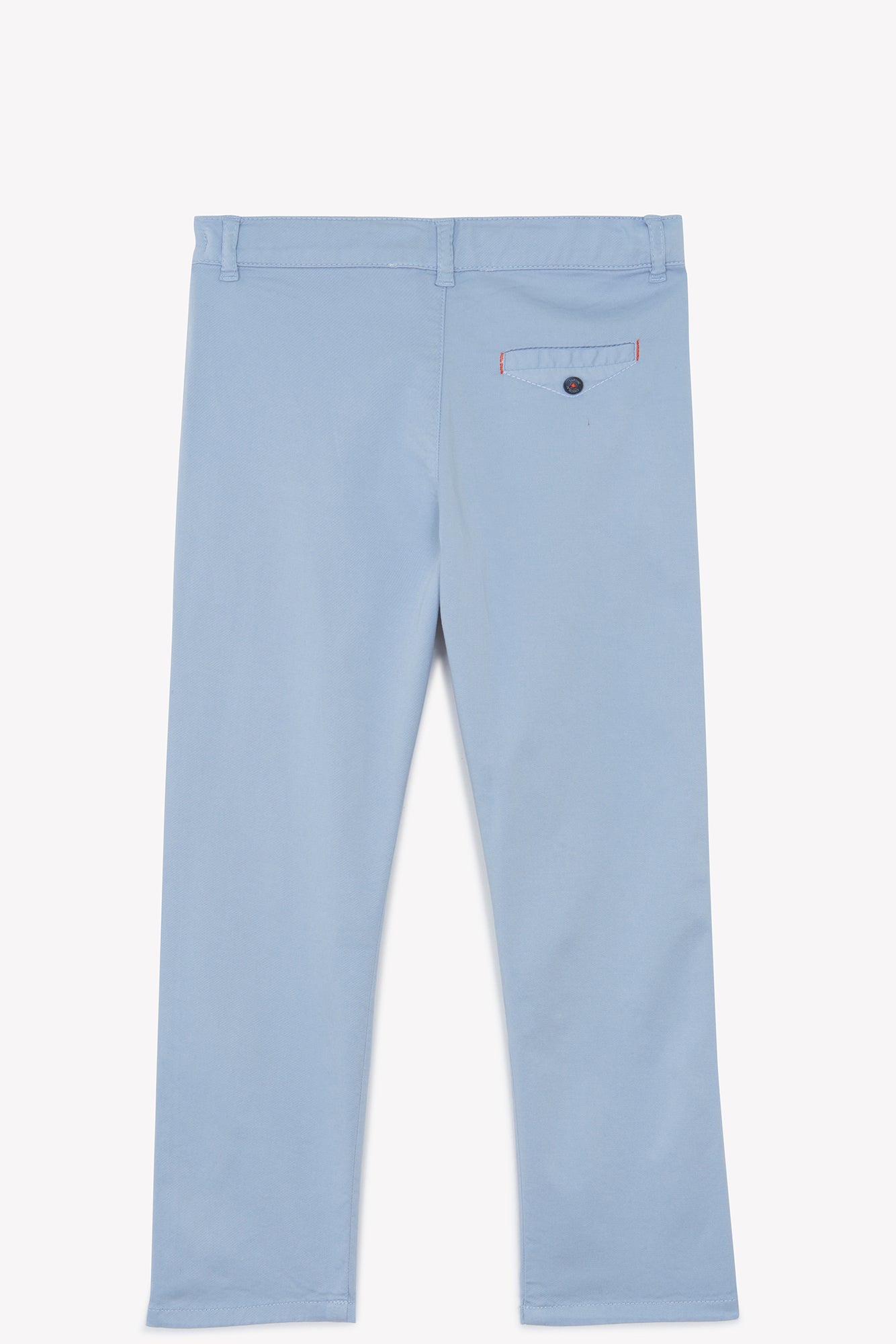 Pantalon - Bleu grisé sergé