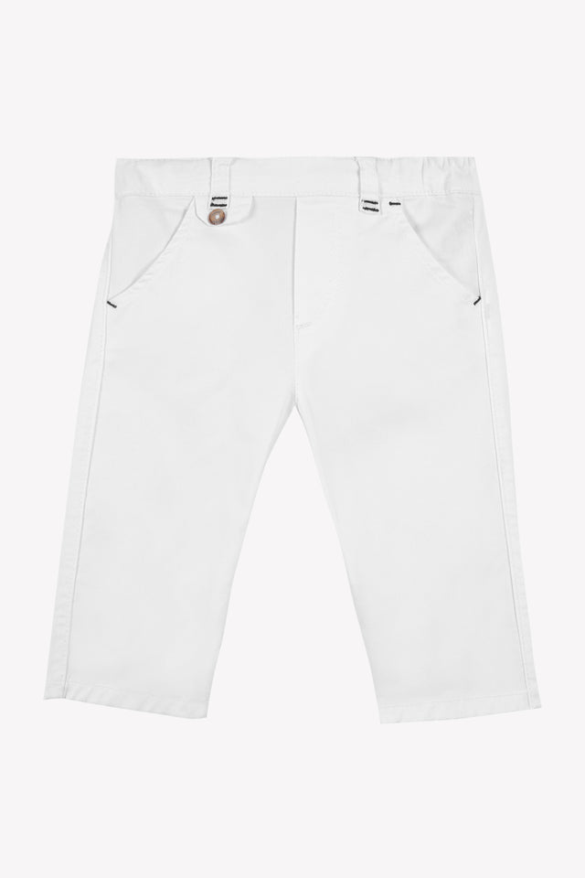 Pantaloni - Bianco Twill - Image principale