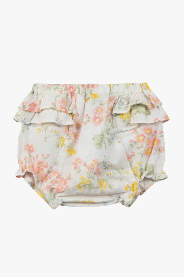 Bloomer - écru lin imprimé fleuri - Image principale