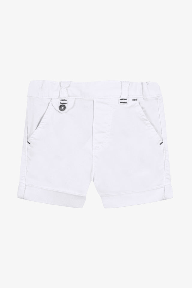 Kurze Hose - Weiss Köper - Image principale