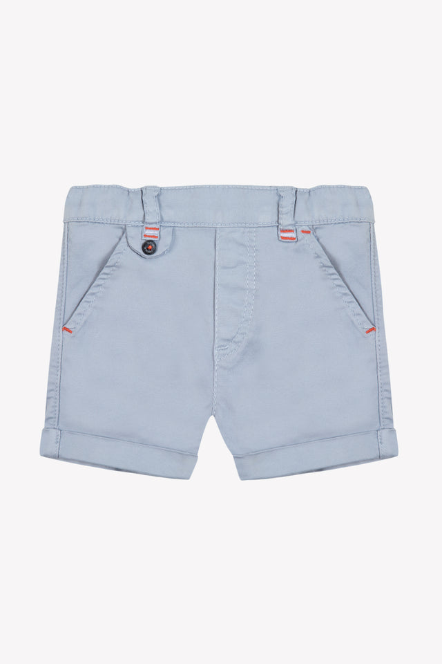 Kurze Hose - Blau Graué Köper - Image principale