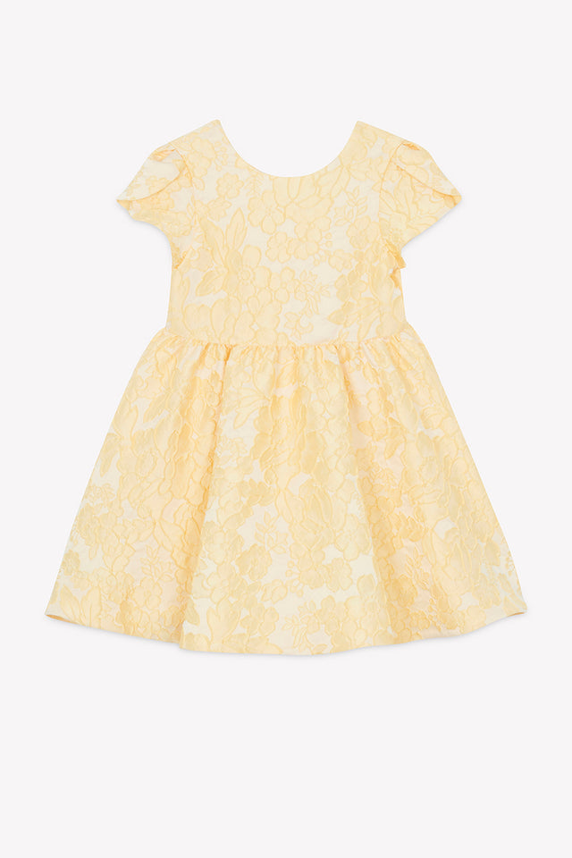 Vestido - polen Bordado floral nacarado - Image principale