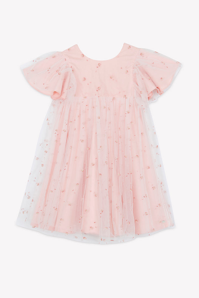 Dress - Peony tulle flowers - Image principale