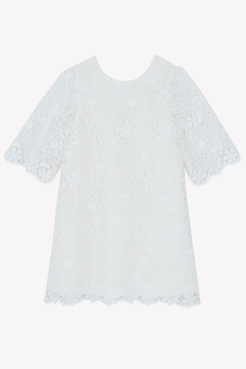 Robe - écru dentelle - Image principale