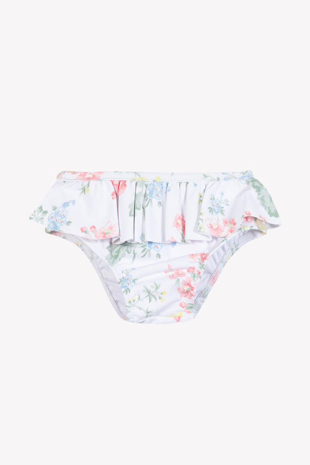 Culotte de bain - écru imprimé feuri - Image principale