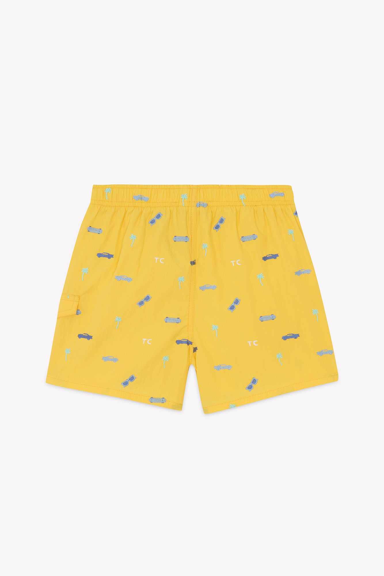 Maillot de bain - Jaune illustration city aventure