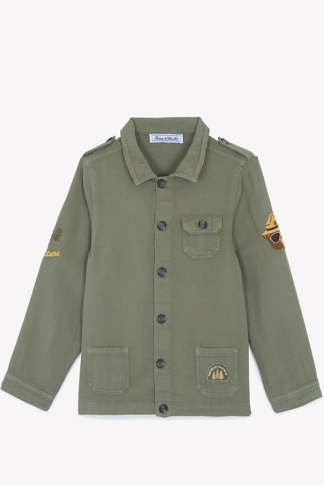 Jacke - Grün Entdeckerfarn - Image principale