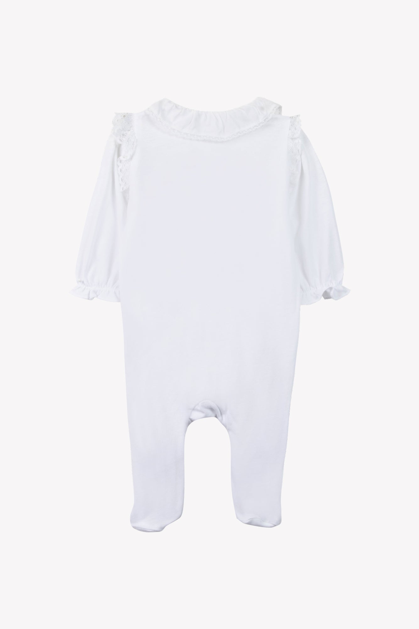 Pyjama - Blanc dentelle fine