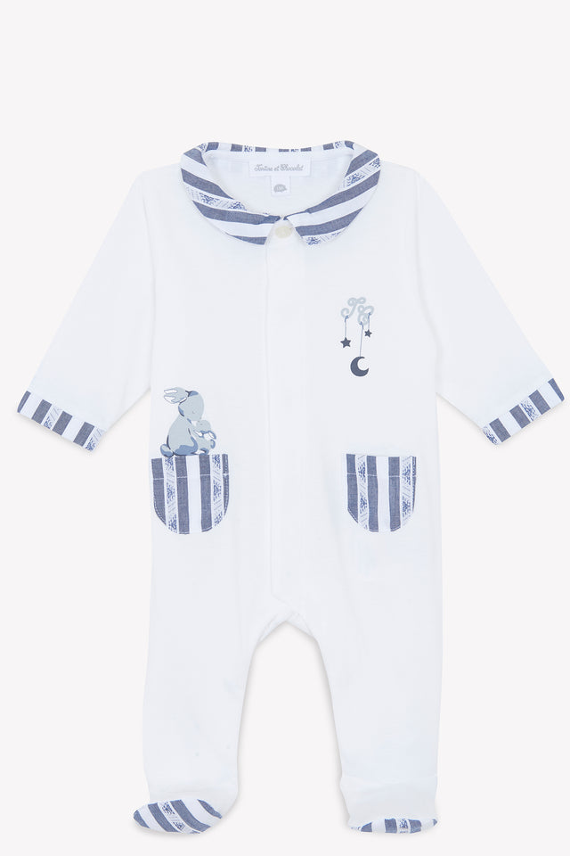 Pajamas - Garda Navy Illustration rabbit - Image principale