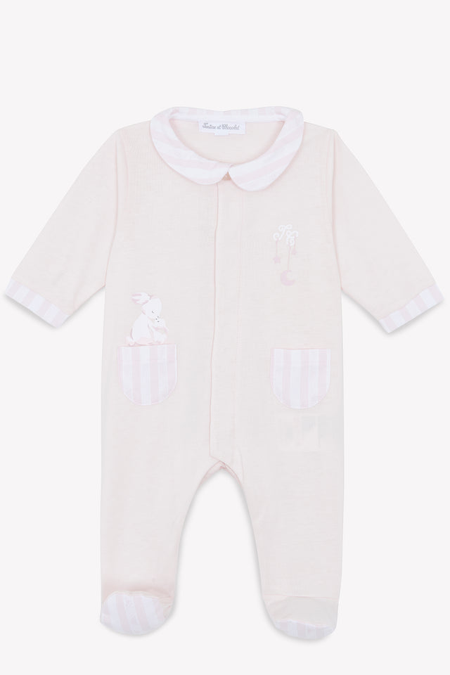 Pyjamas - Garda Blassrosa Illustration Kaninchen - Image principale