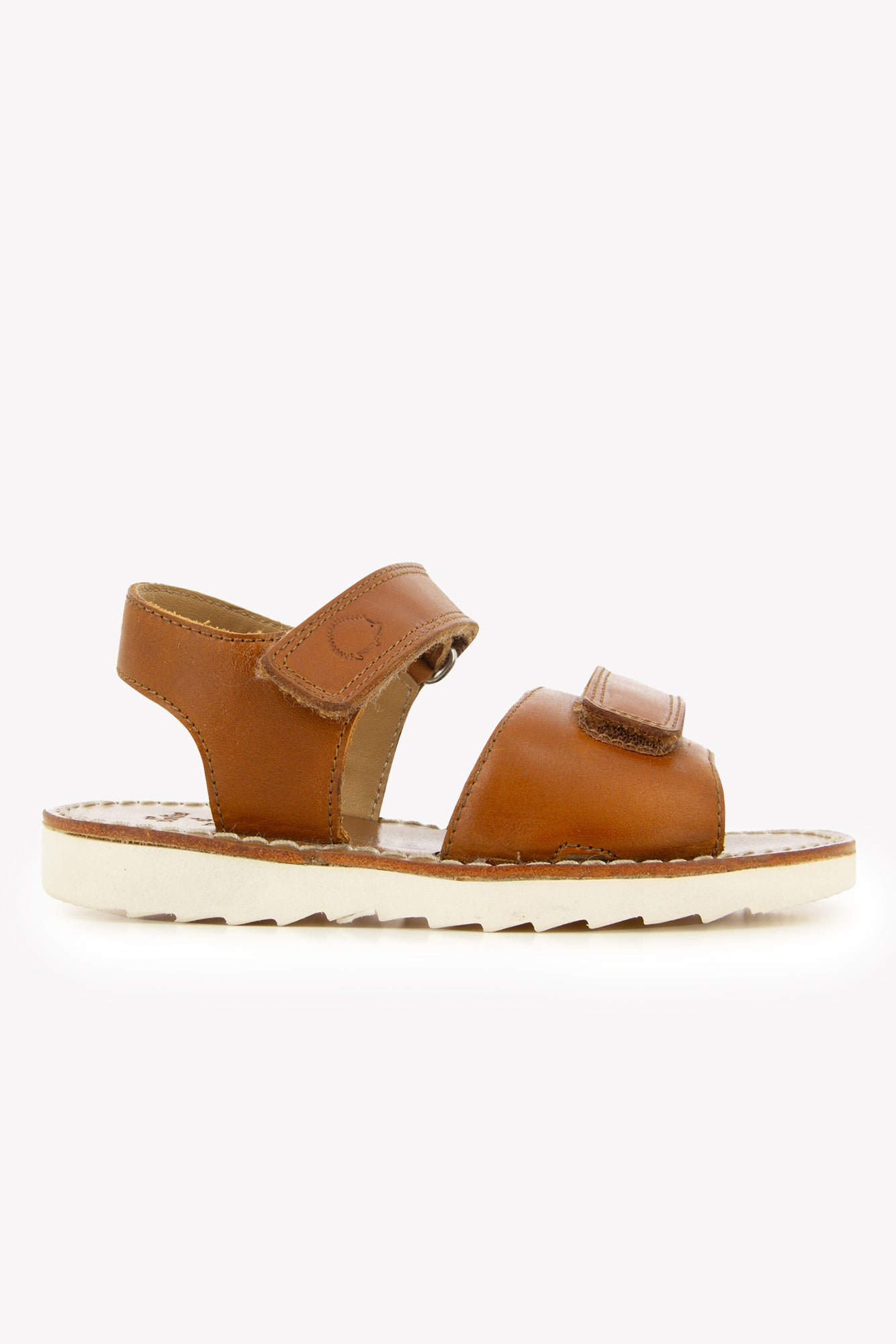 Sandals - Cognac brown leather