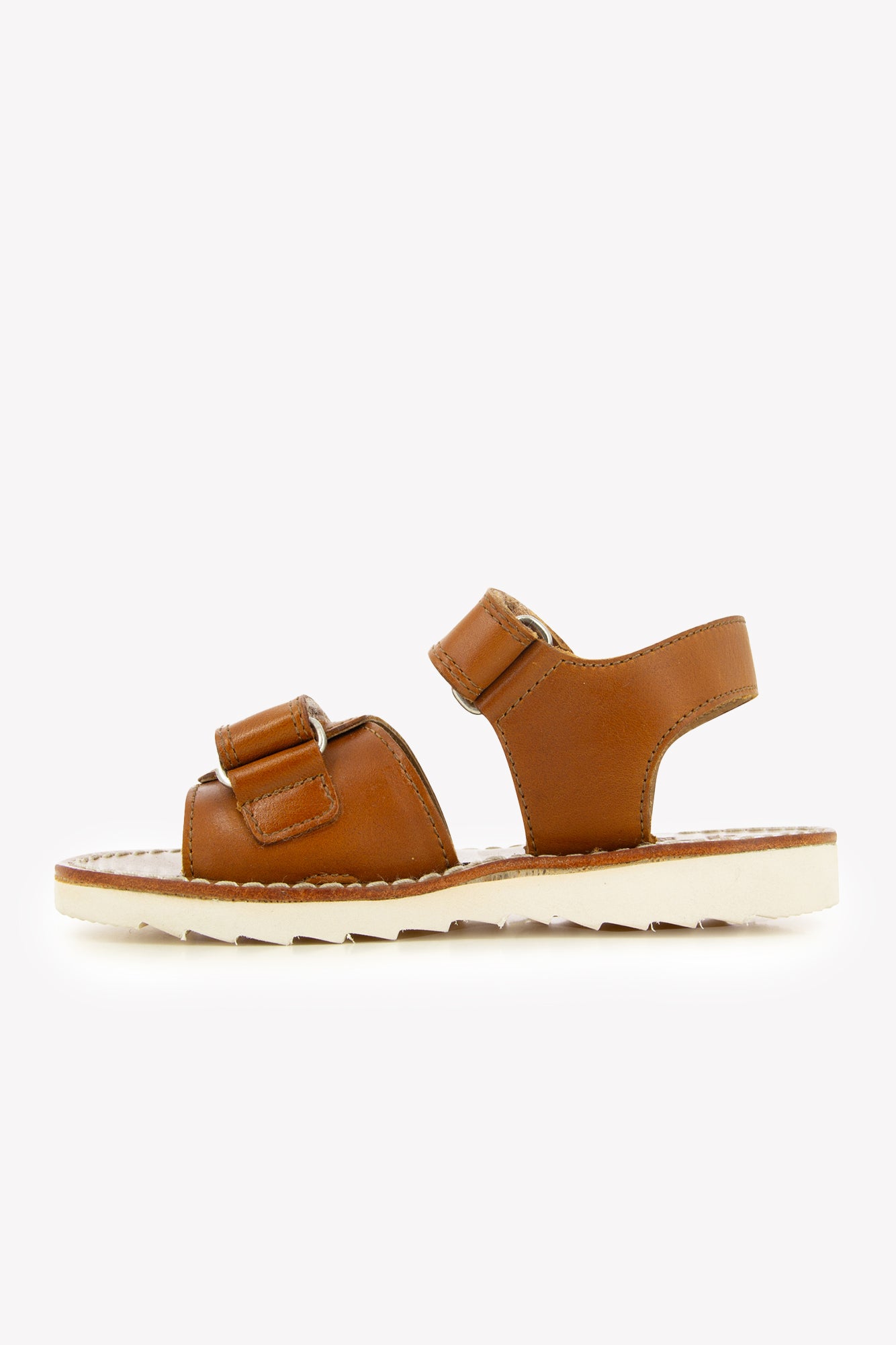 Sandals - Cognac brown leather