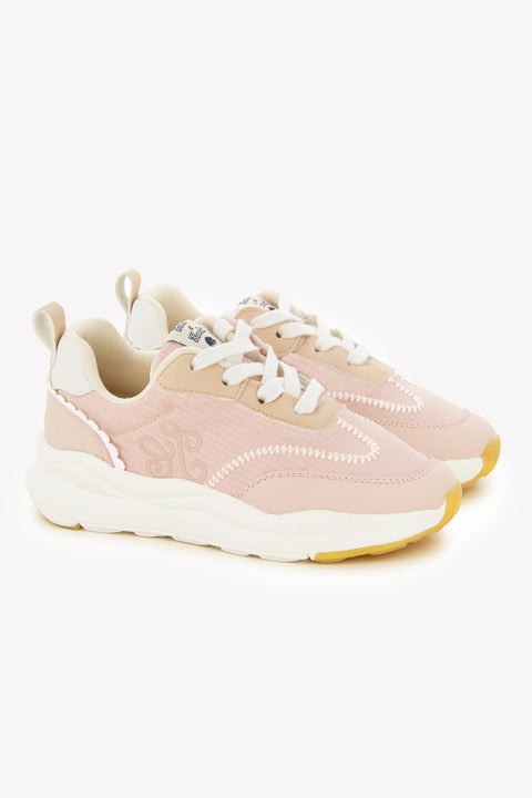 Baskets - Cuir rose - Image principale