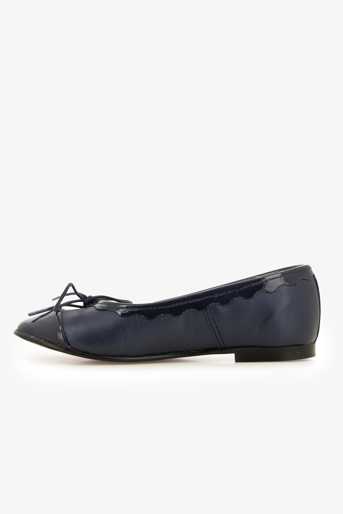Ballerines - Cuir marine